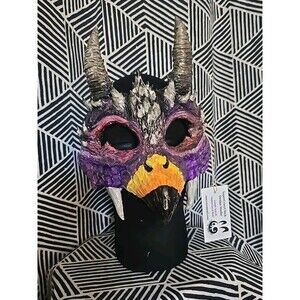 OOAK Handmade Griffin Bird Creature Cosplay Masquerade Halloween Costume Mask